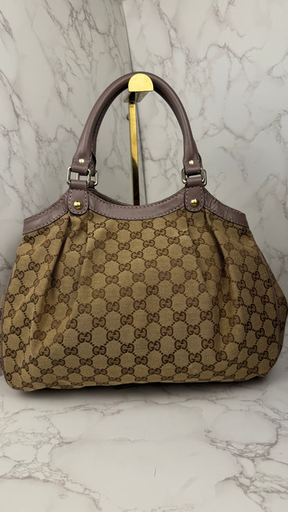 Gucci Sukey Hobo Shoulder Bag Nude
