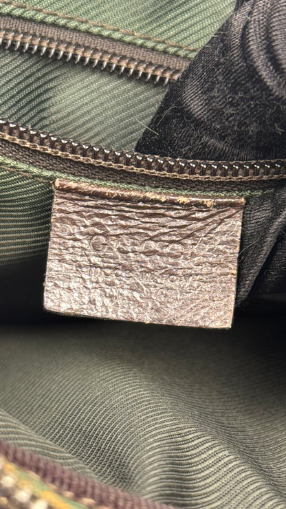 Gucci GG Canvas Crossbody Brown