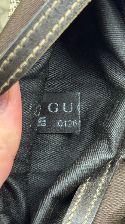 Gucci Flat Messenger GG Coated Canvas Medium