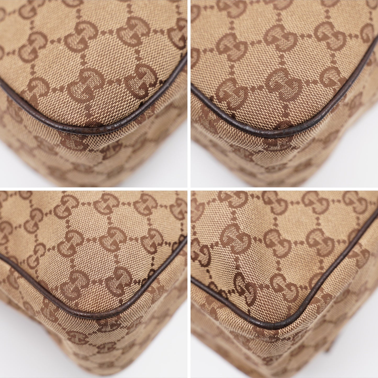 GUCCI GG Canvas Flap messenger Large (Vintage)