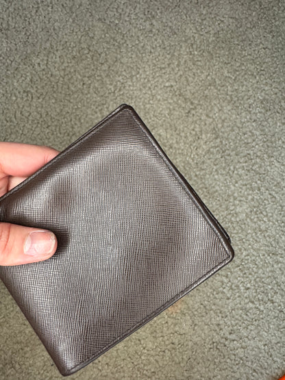 Prada saffiano men brown