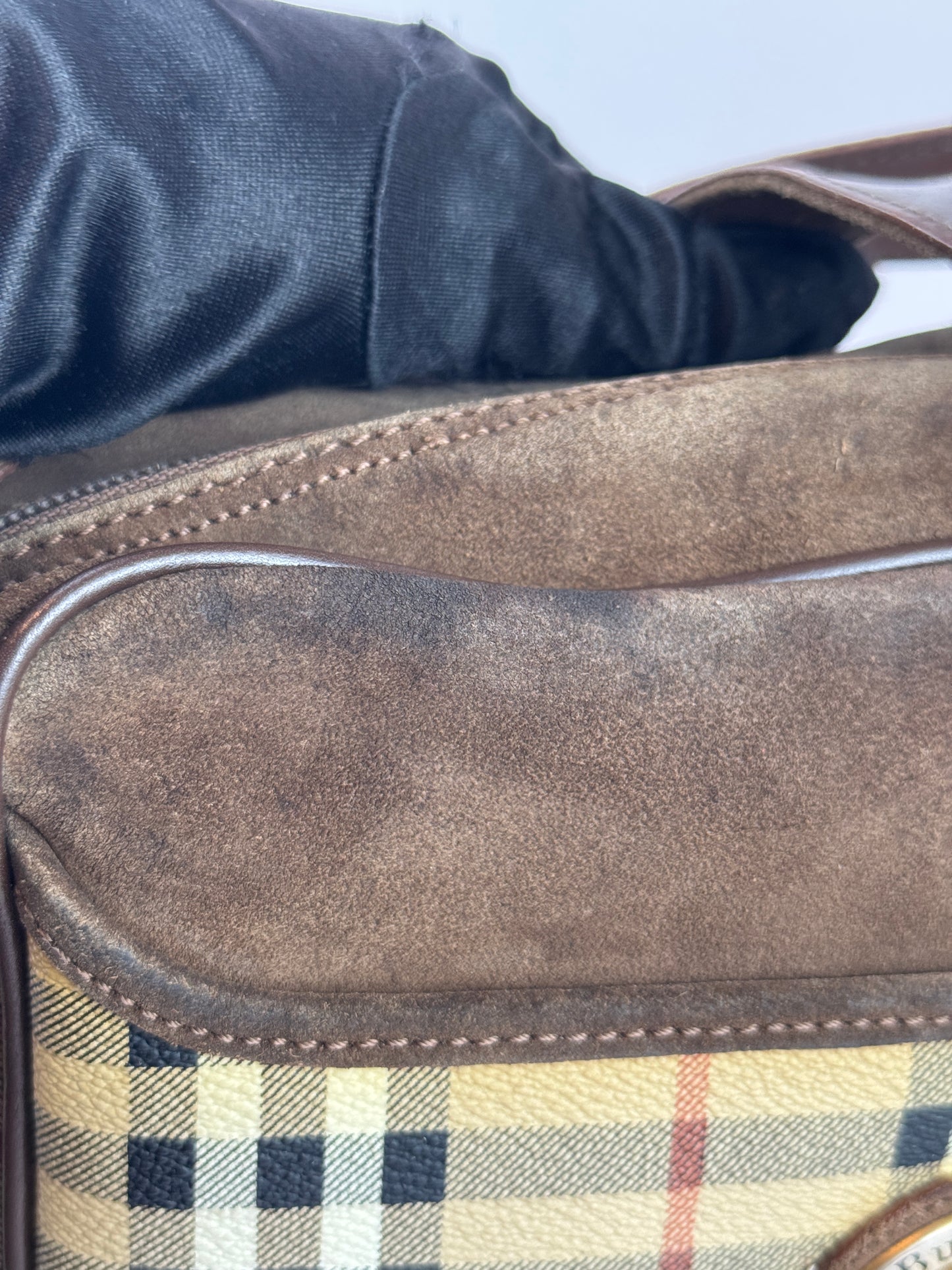 Burberry Haymarket Check Crossbody bag