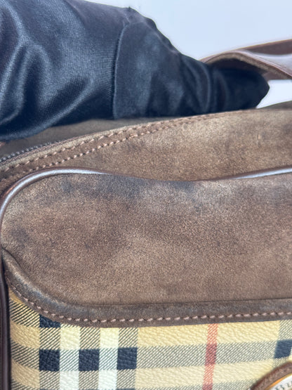 Burberry Haymarket Check Crossbody bag