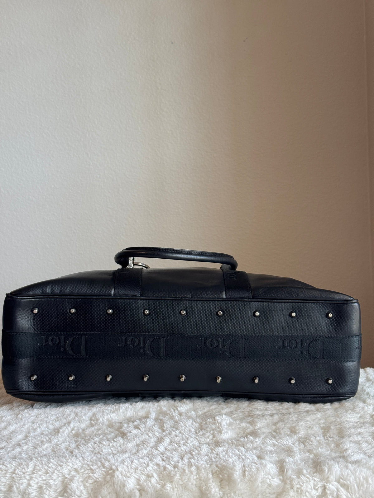 Christian Dior Bowling Leather Black