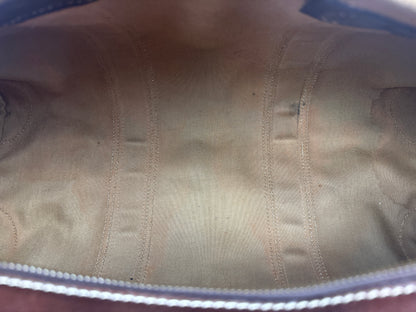 GUCCI Vintage Web Travel GG Coated Canvas Brown