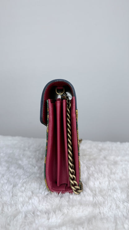 GUCCI Brocade Dionysus Wallet on chain