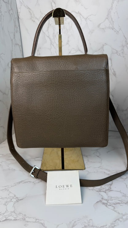 Loewe Leather Top Handle and Crossbody (Vintage)