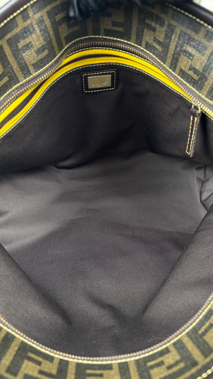 Fendi Zucca Canvas Tot Bag
