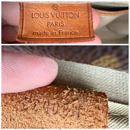 Louis Vuitton Deauville handbag monogram
