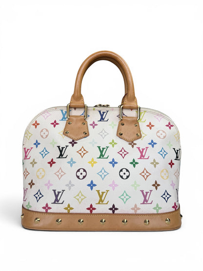 LV02👜 Louis Vuitton Alma Multicolor PM (COA& Dustbag included) Code FL0033