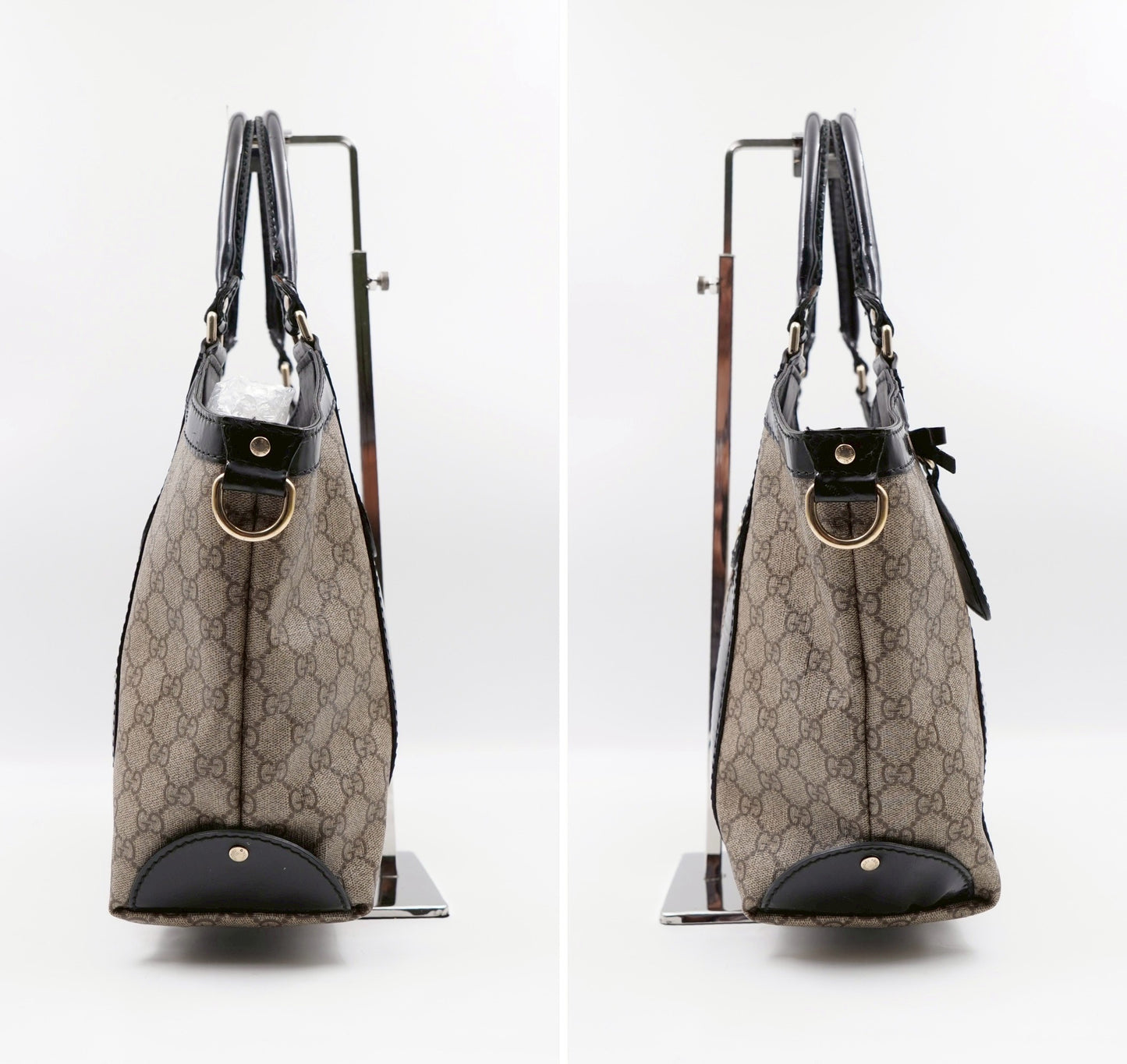 Gucci tote vanity Patent