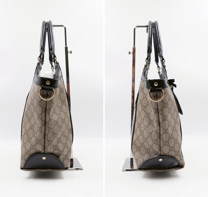 Gucci tote vanity Patent