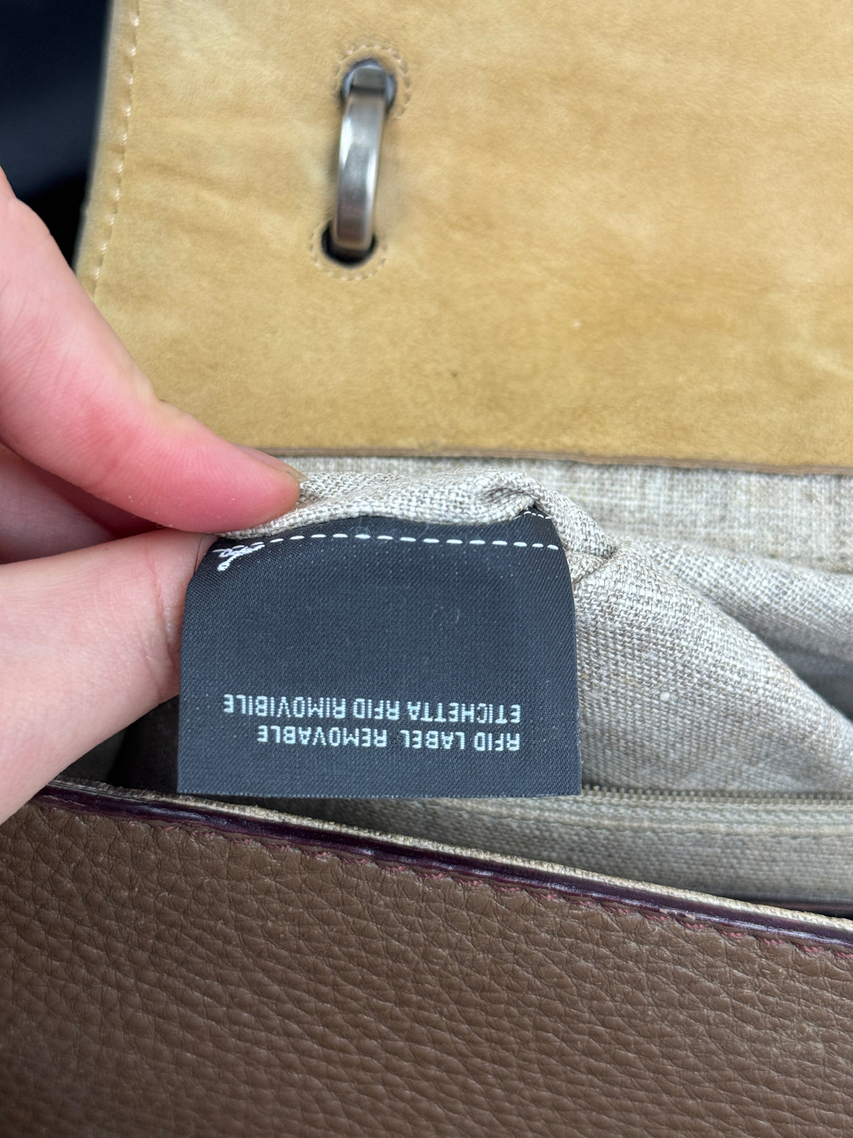 FENDI Pequin Silvana Leather multicolor