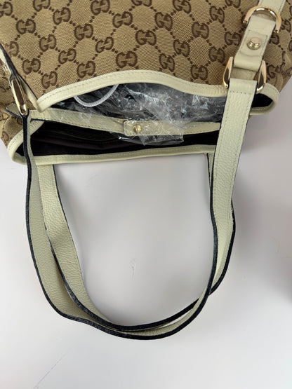 Gucci Abbey Hobo Shoulder Bag GG Canvas
