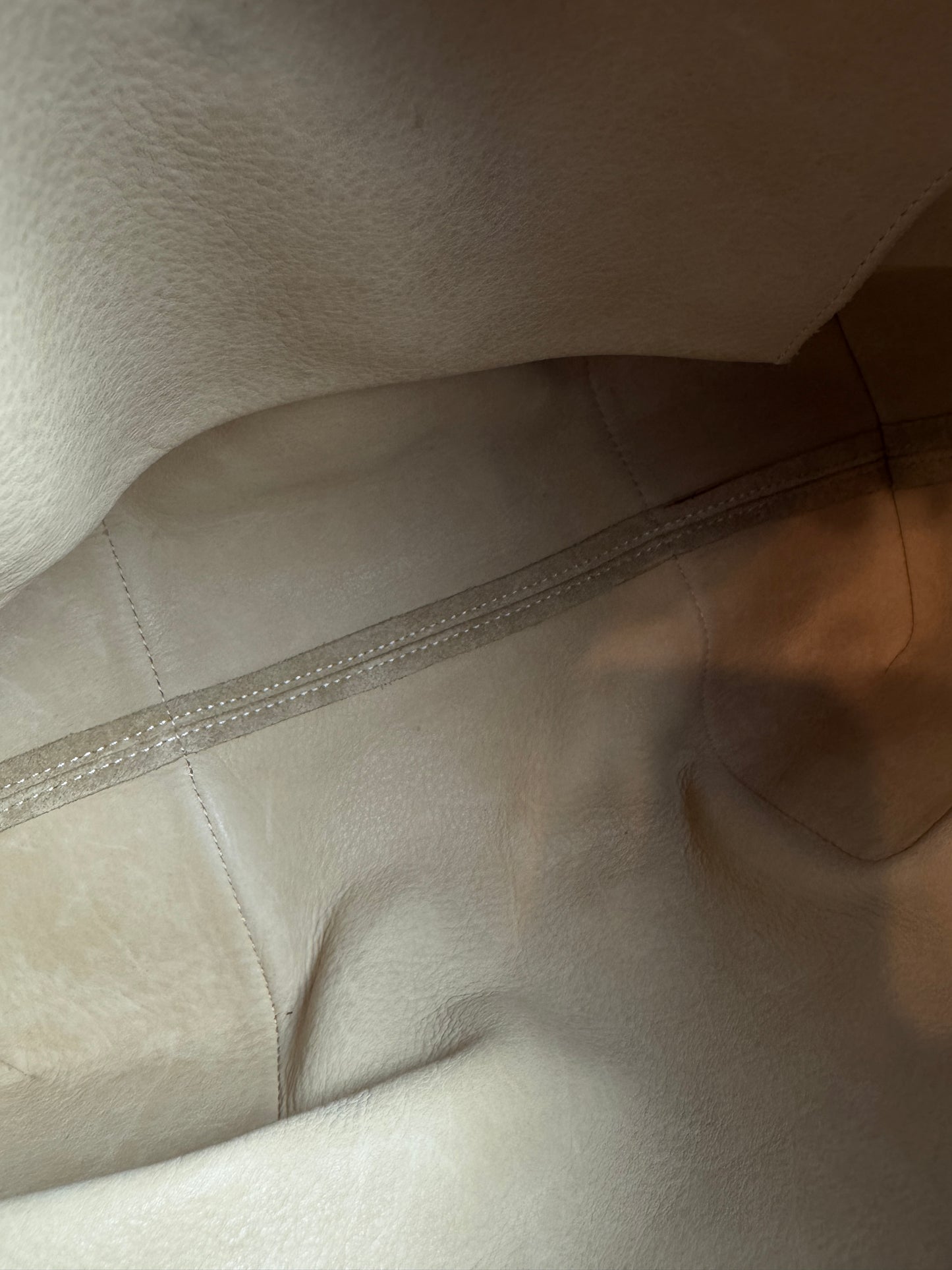 Loewe Anagram Shoulder Suede Leather Bag