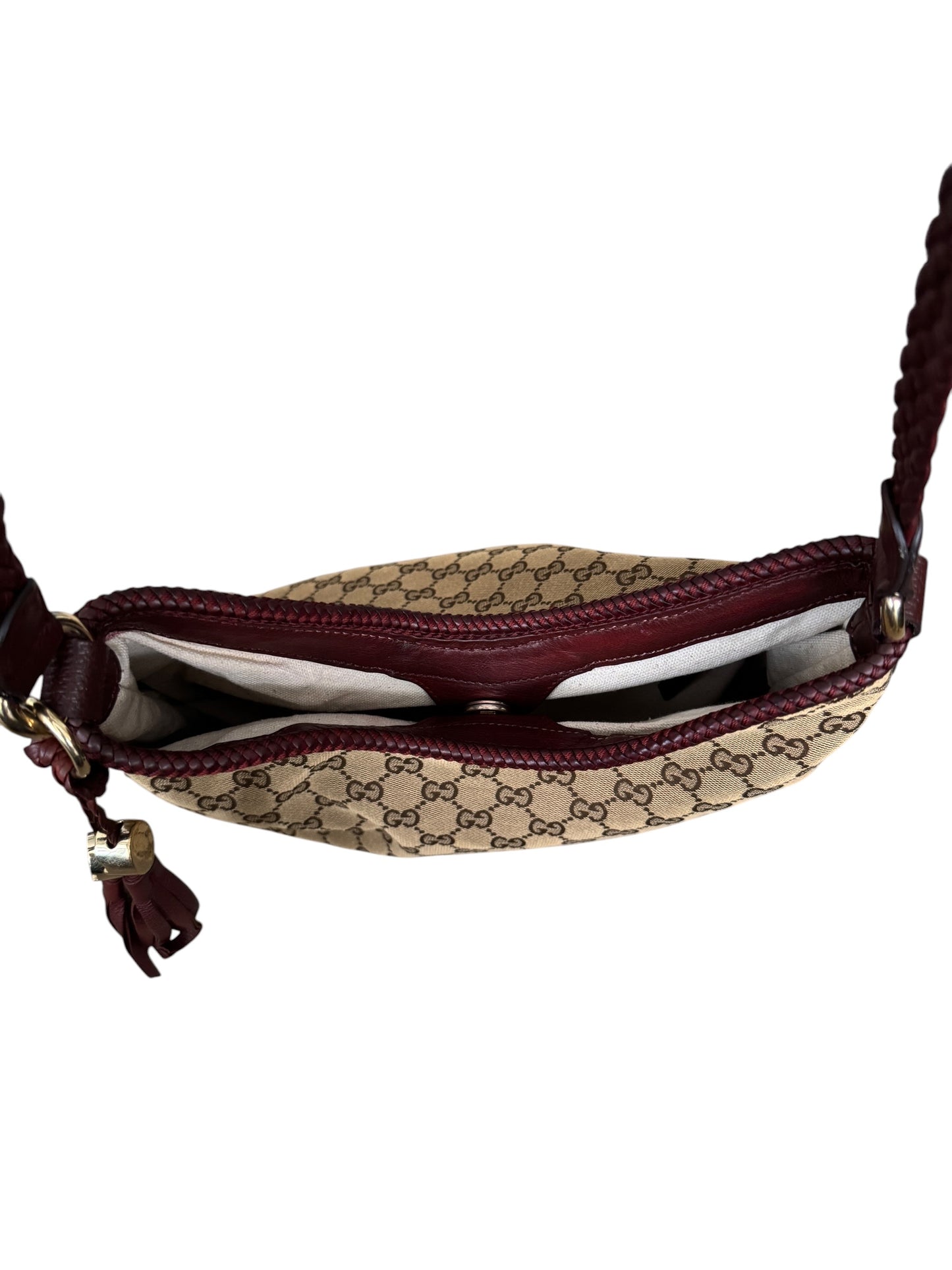Gucci Marrakech Hobo GG Canvas Medium