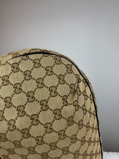 GUCCI Web Hobo New ladies GG Canvas Dark Brown