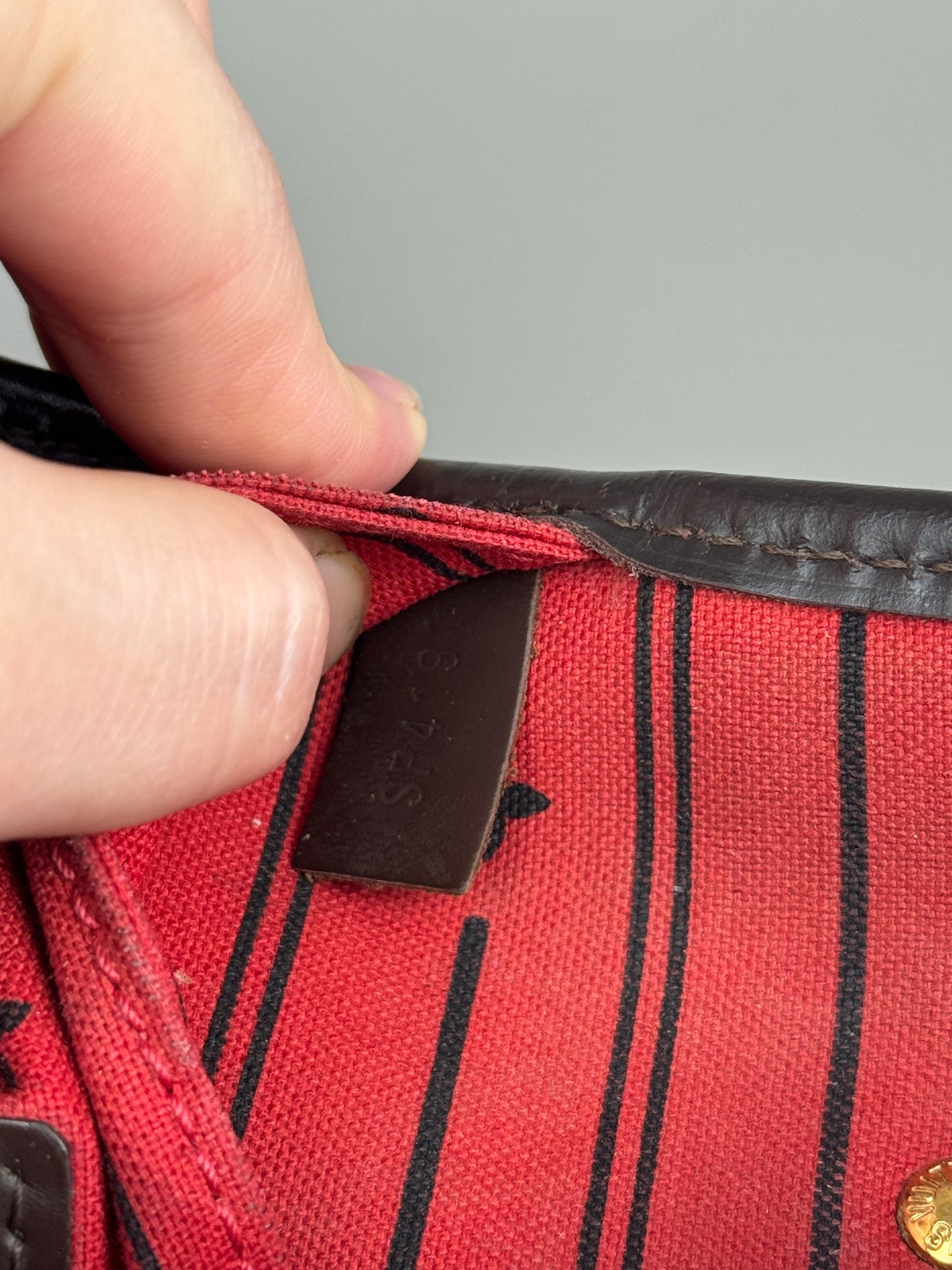 LOUIS VUITTON Neverfull Damier MM 2011