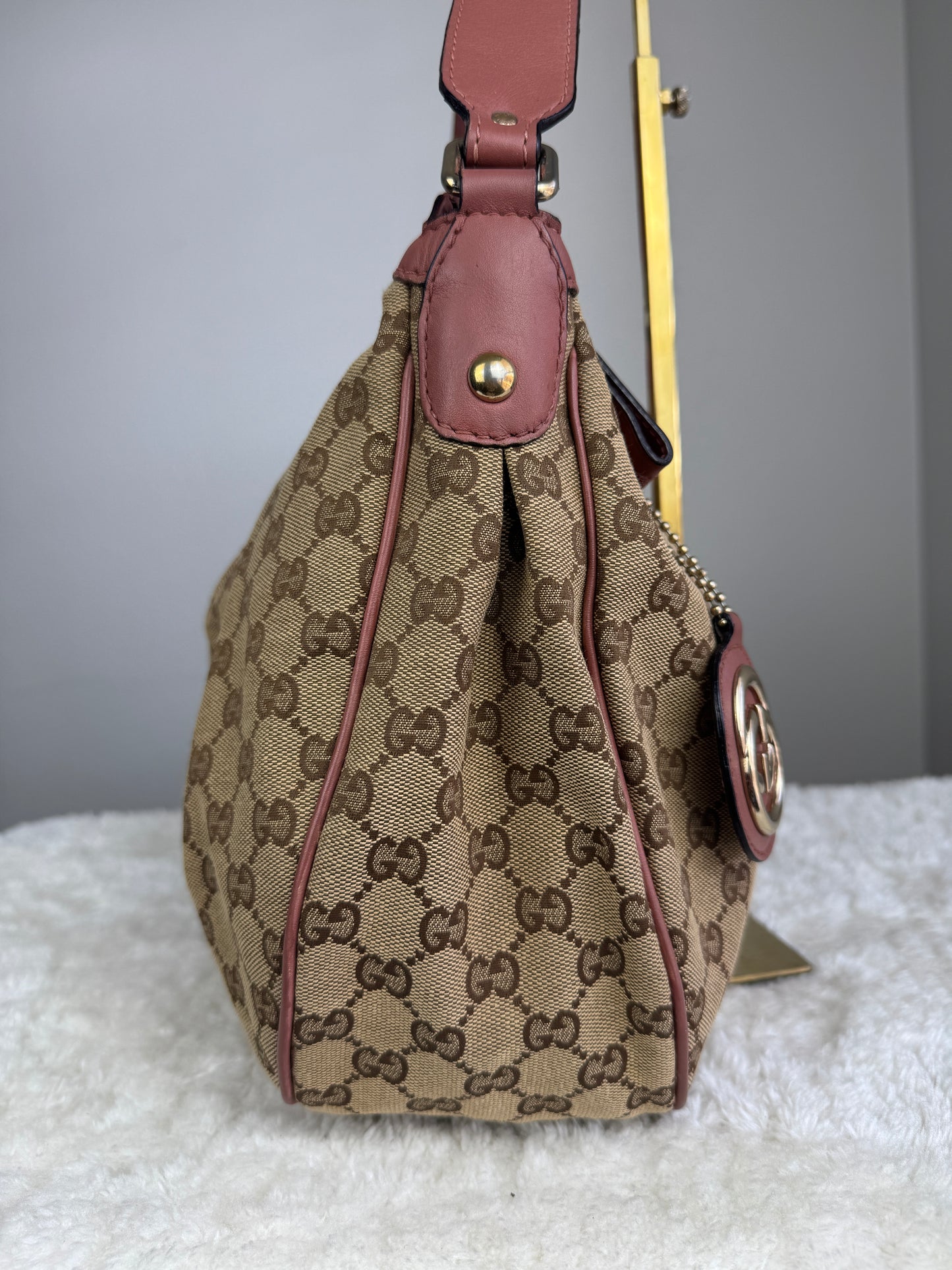GUCCI Sukey Hobo GG canvas Medium