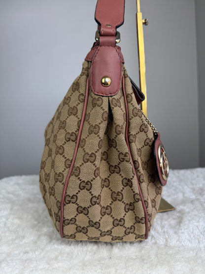 GUCCI Sukey Hobo GG canvas Medium