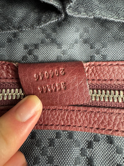 Gucci Briefcase Interlocking GG leather