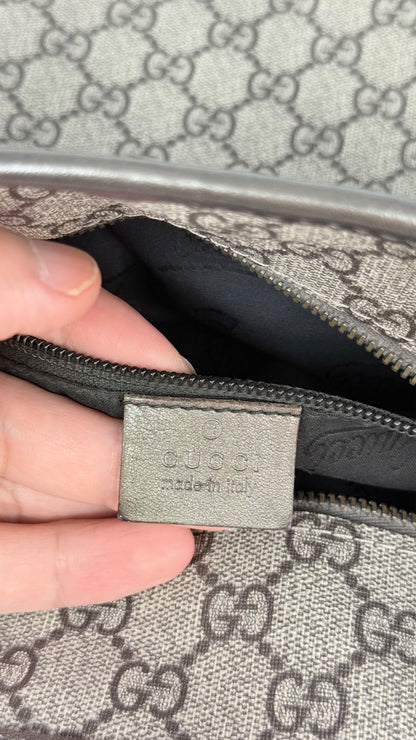 GUCCI Shopping Tote large GG Supreme Coated canvas