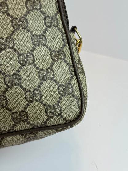 GUCCI Vintage Crossbody GG Coated Canvas