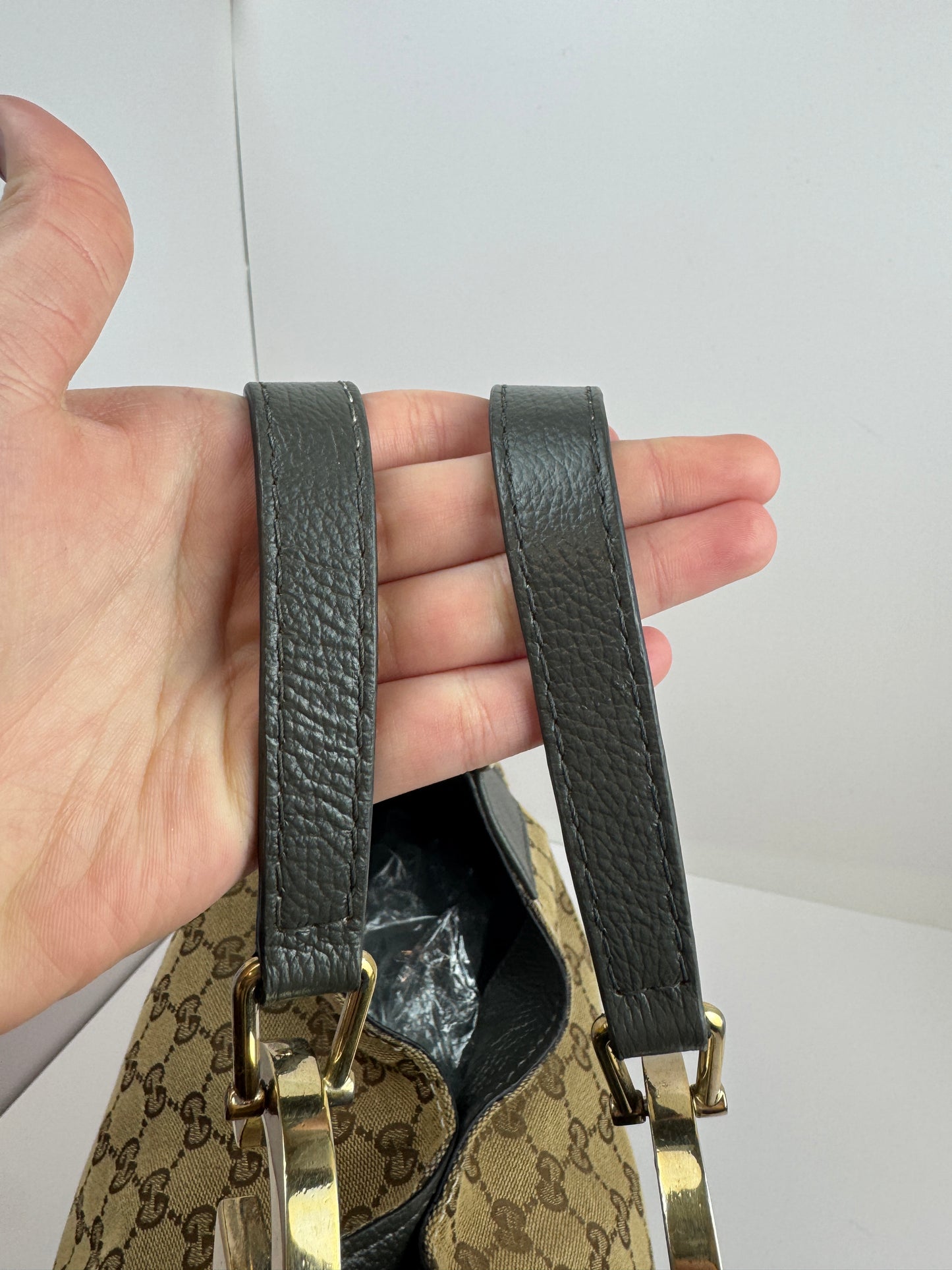 Gucci Charlotte Logo GG Limited Canvas Grey