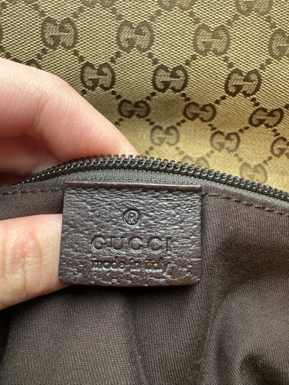 Gucci Flap Messenger GG Canvas Brown