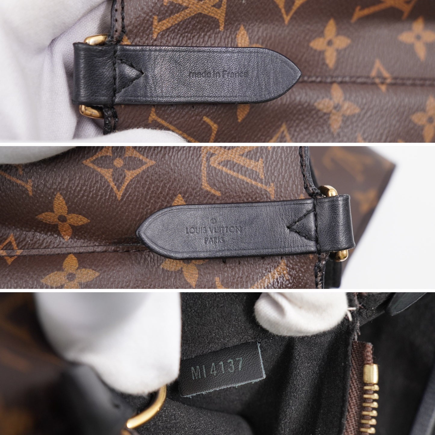 Louis Vuitton Noé BB / Shoulder Bucket Bag – Monogram Canvas with Black Leather Trim