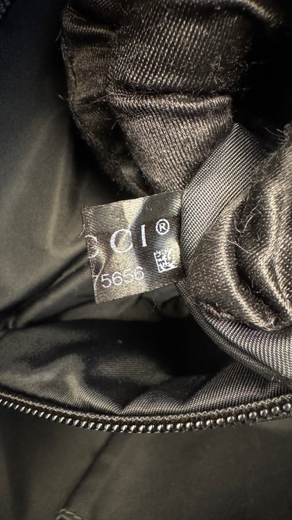 Gucci Briefcase Convertible Zip Around GG Coated Canvas Medium