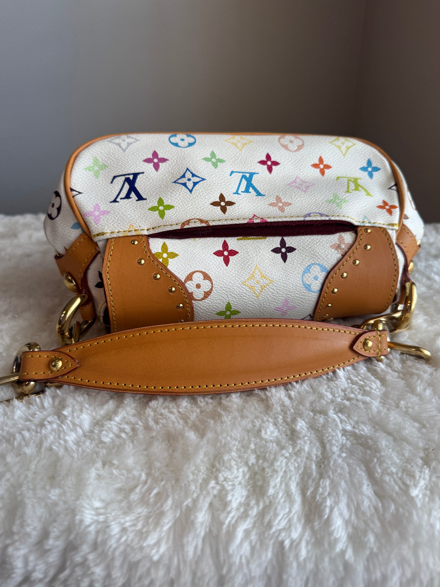 LOUIS VUITTON Monogram Multicolor Marilyn White