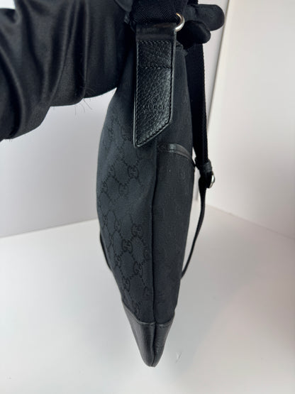 GUCCI Front Pocket GG Canvas Black