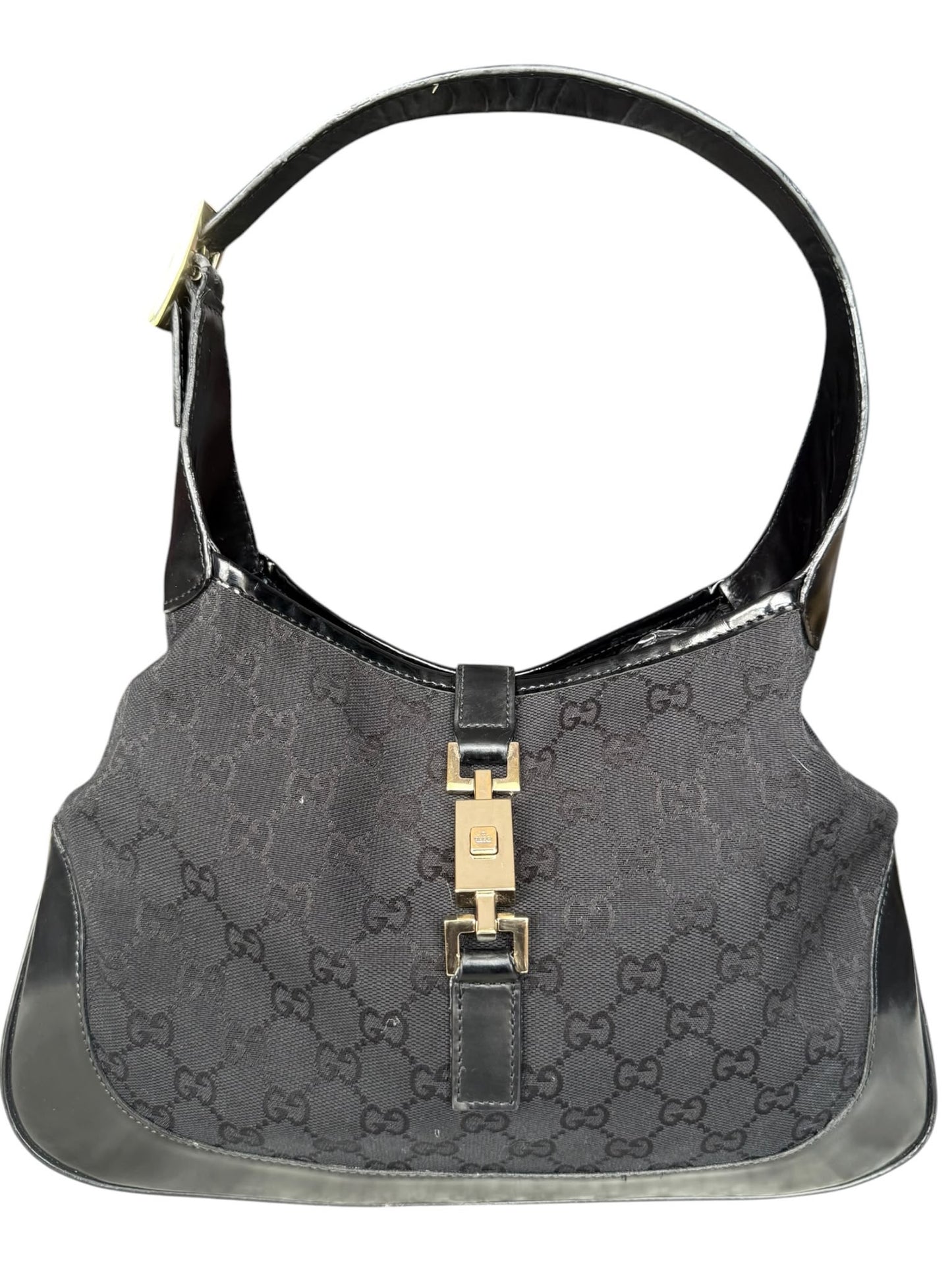 Gucci Jackie monogram GG Canvas Black