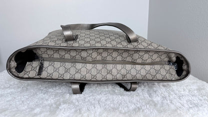 GUCCI Shopping Tote large GG Supreme Coated canvas