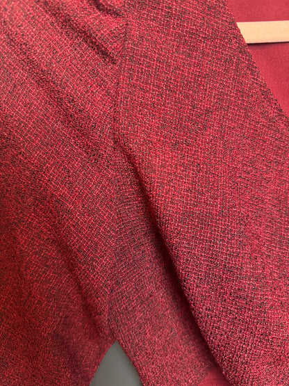 D11 👗Pre-Owned Red twist  dress(All sale are final)