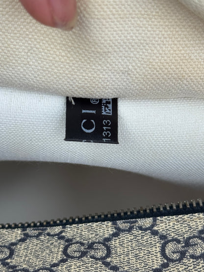 GUCCI Tote Medium GG Supreme Coated canvas Navy