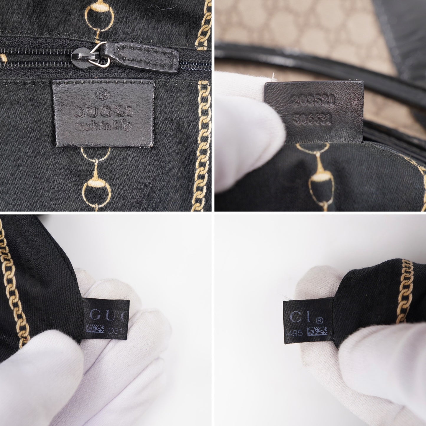 Gucci tote vanity Patent