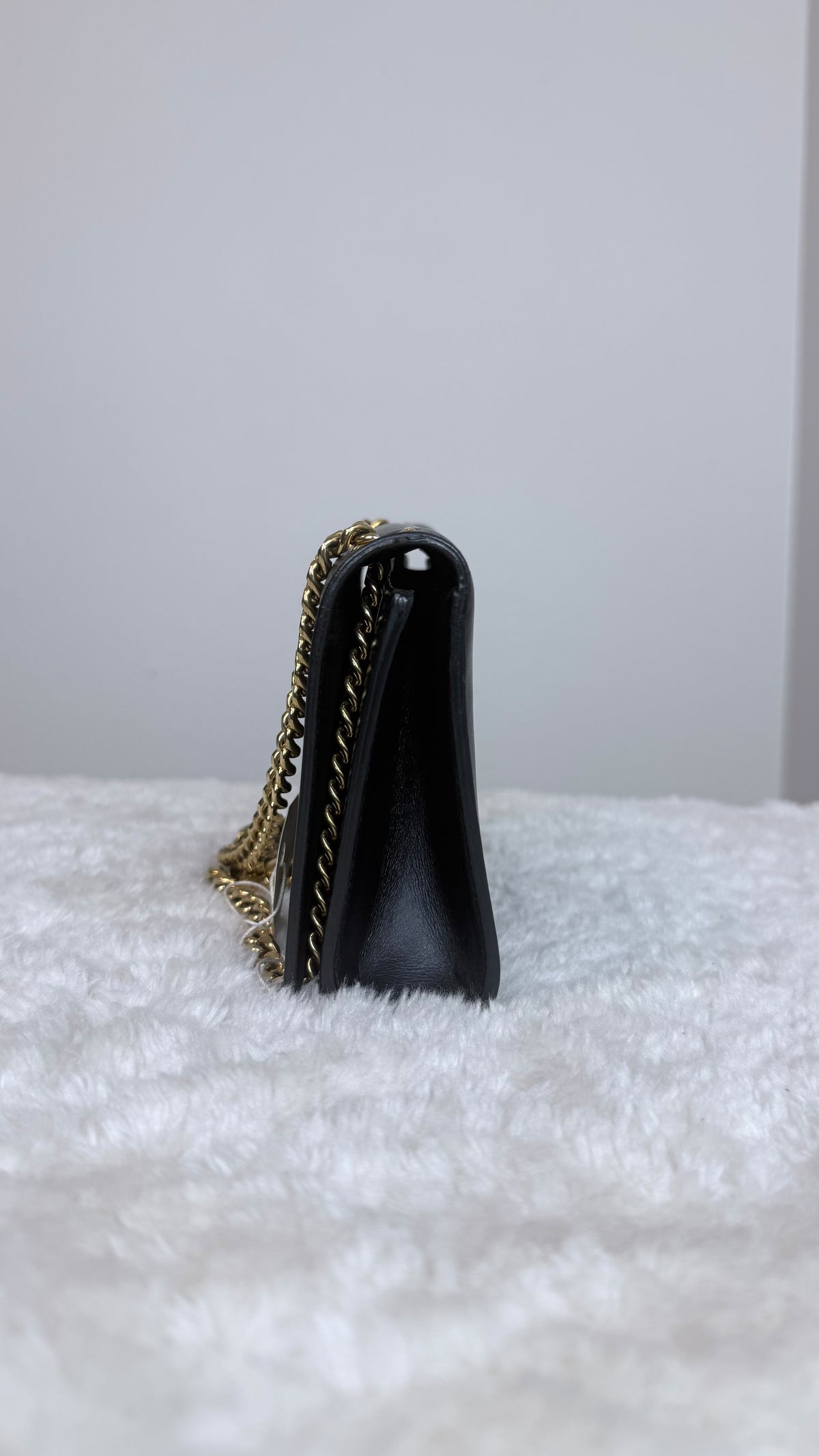 Saint Laurent Kate Small Tassel Leather Black