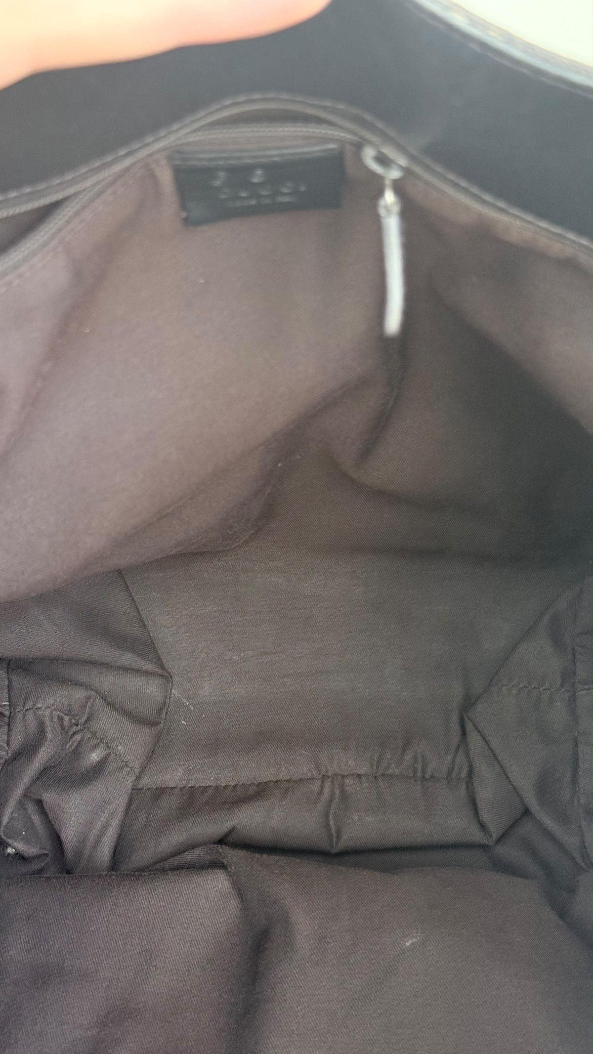 ັGUCCI Gifford Tote Danim Canvas