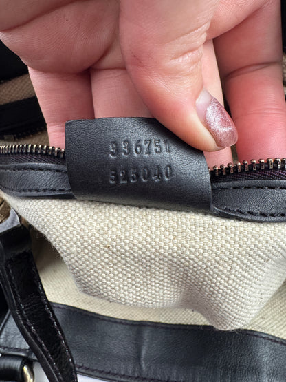 Gucci Interlocking G Soho Crossbody Black