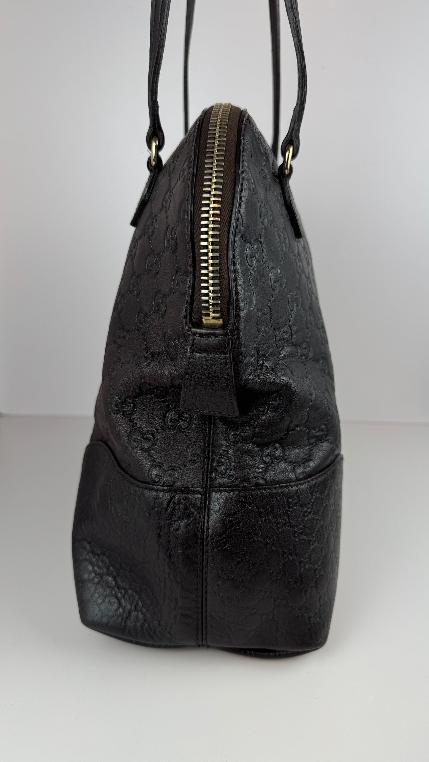 Gucci Bree Dome Tote Guccissima Leather Medium