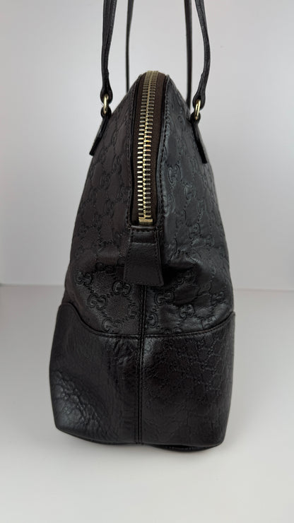 Gucci Bree Dome Tote Guccissima Leather Medium