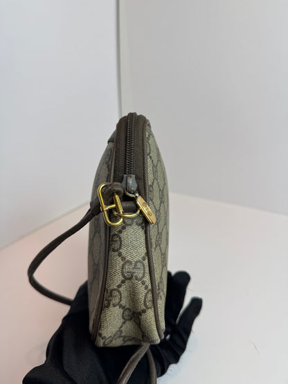 GUCCI Vintage Crossbody GG Coated Canvas