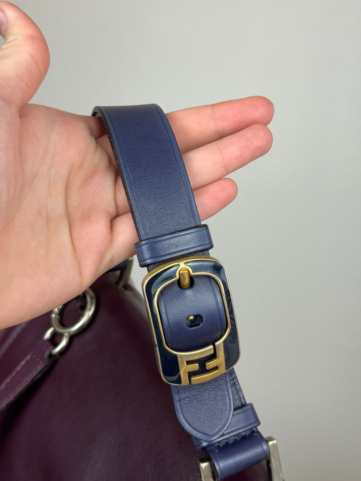 FENDI Pequin Silvana Leather multicolor