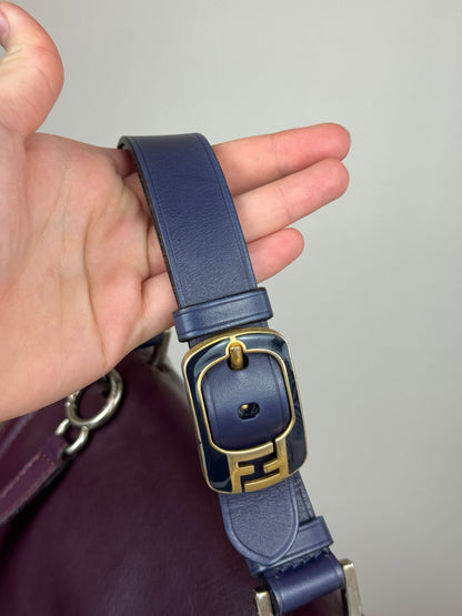FENDI Pequin Silvana Leather multicolor