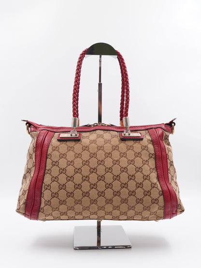Gucci Bella Small GG Canvas Red