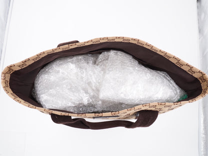 GUCCI Original Web Tote GG Canvas Tall (Vintage)