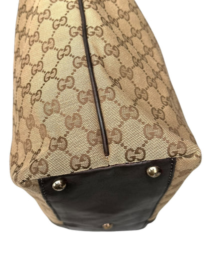 Gucci New Britt tote GG Canvas Medium