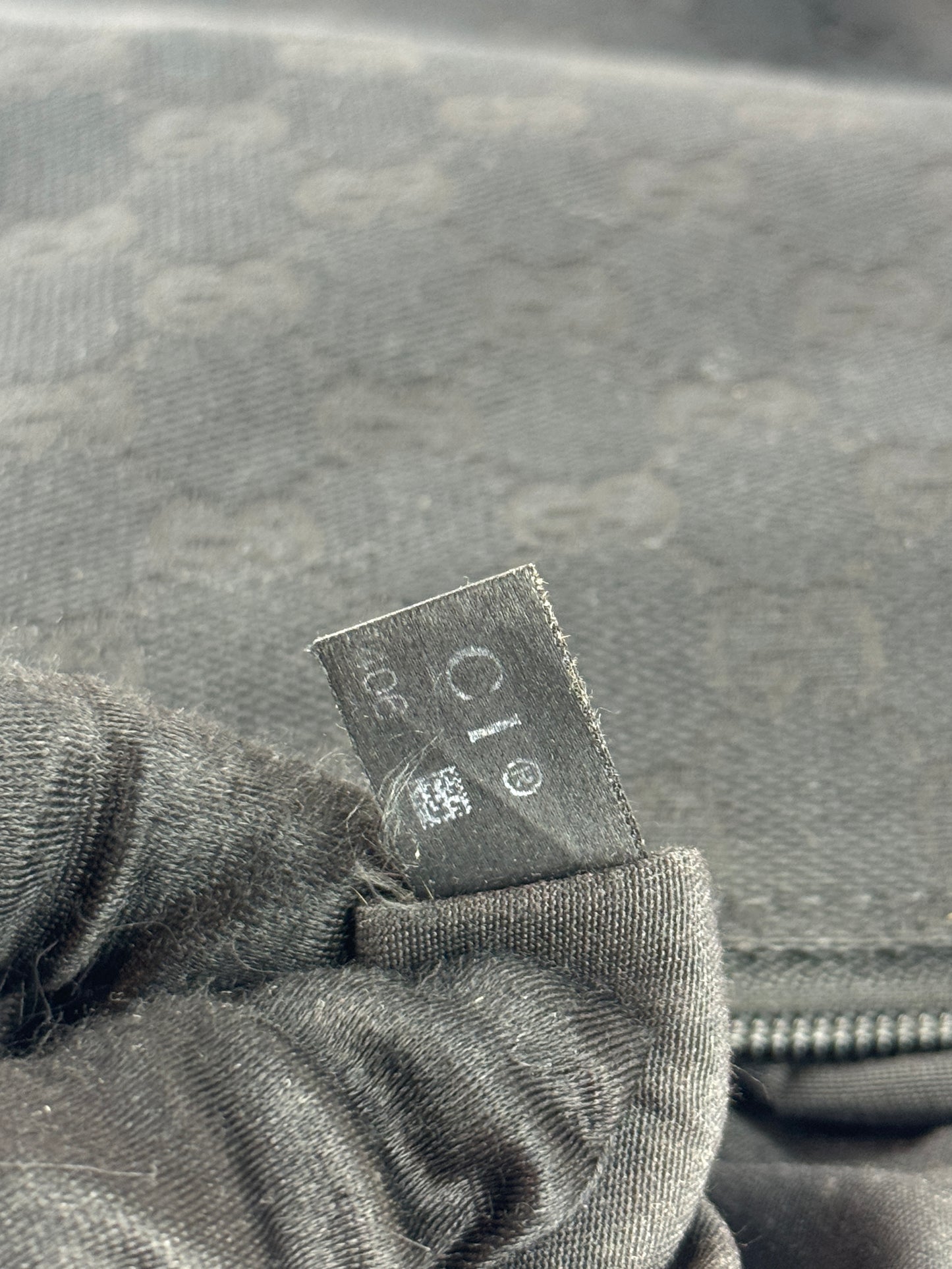 GUCCI Front Pocket GG Canvas Black
